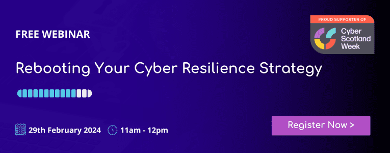 Cyber Resilience Webinar 